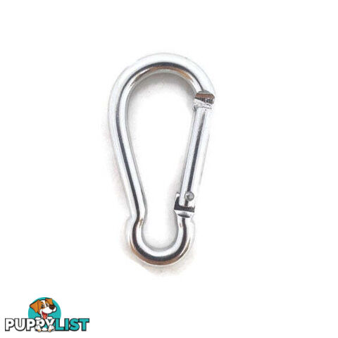 Snap Hook Carabiner - 6mm Aluminium - BNCARALUGRN