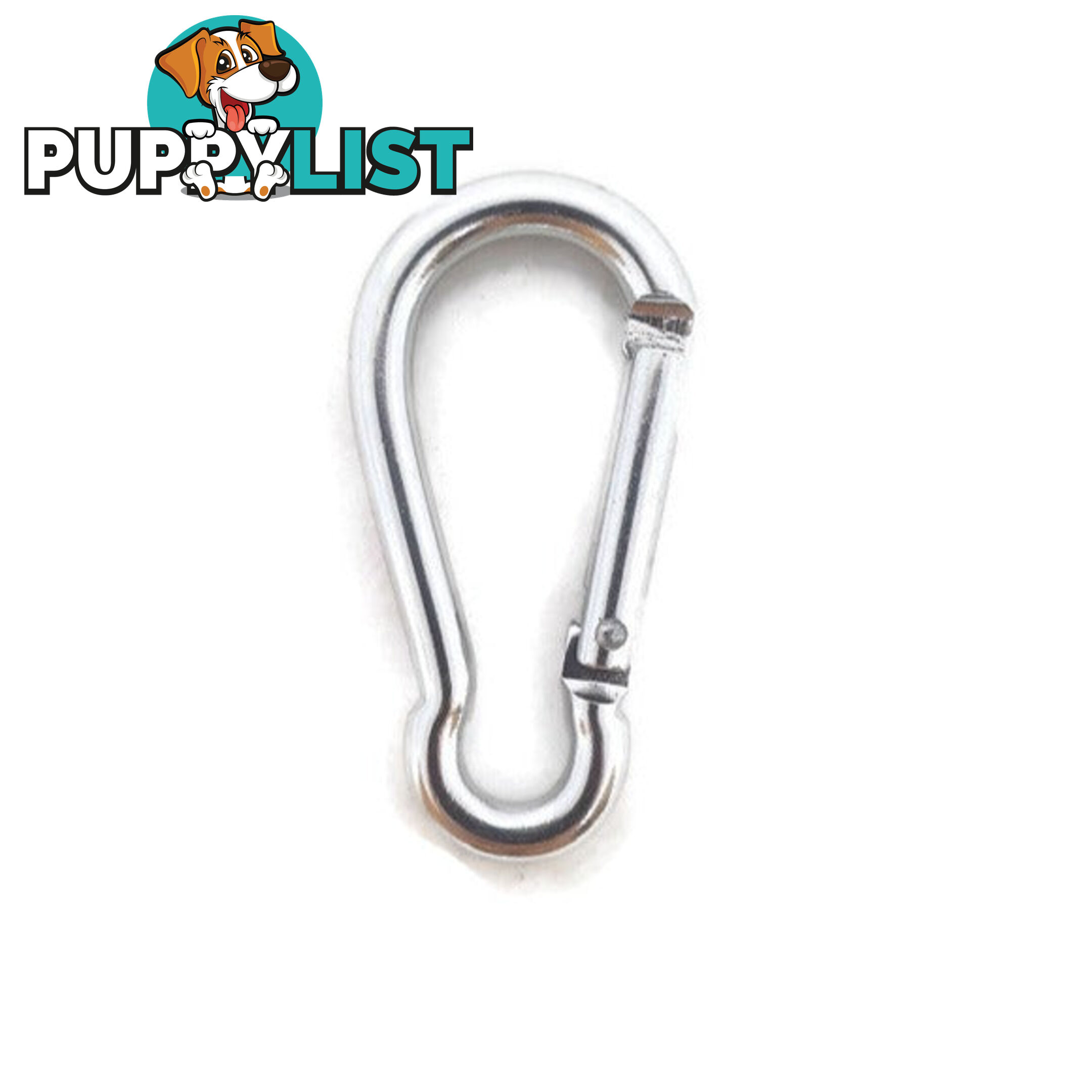 Snap Hook Carabiner - 6mm Aluminium - BNCARALUGRN