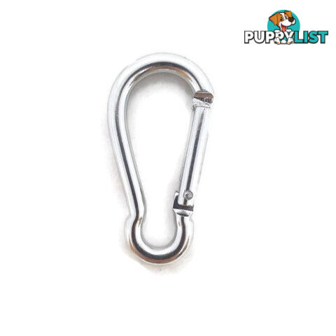 Snap Hook Carabiner - 6mm Aluminium - BNCARALUGRN