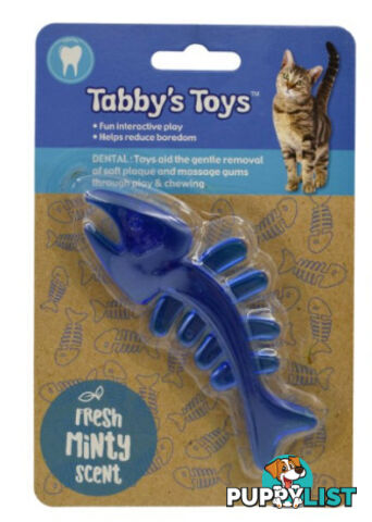 Cat Fish Skeleton Toy - Dental - Tabby's Toys - PPP-TOY2019111903BLU