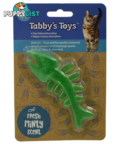 Cat Fish Skeleton Toy - Dental - Tabby's Toys - PPP-TOY2019111903BLU