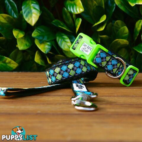 Tartan Dog Lead / Dog Leash - Hand Made by The Bark Side - TBSLDTARPNK251.5