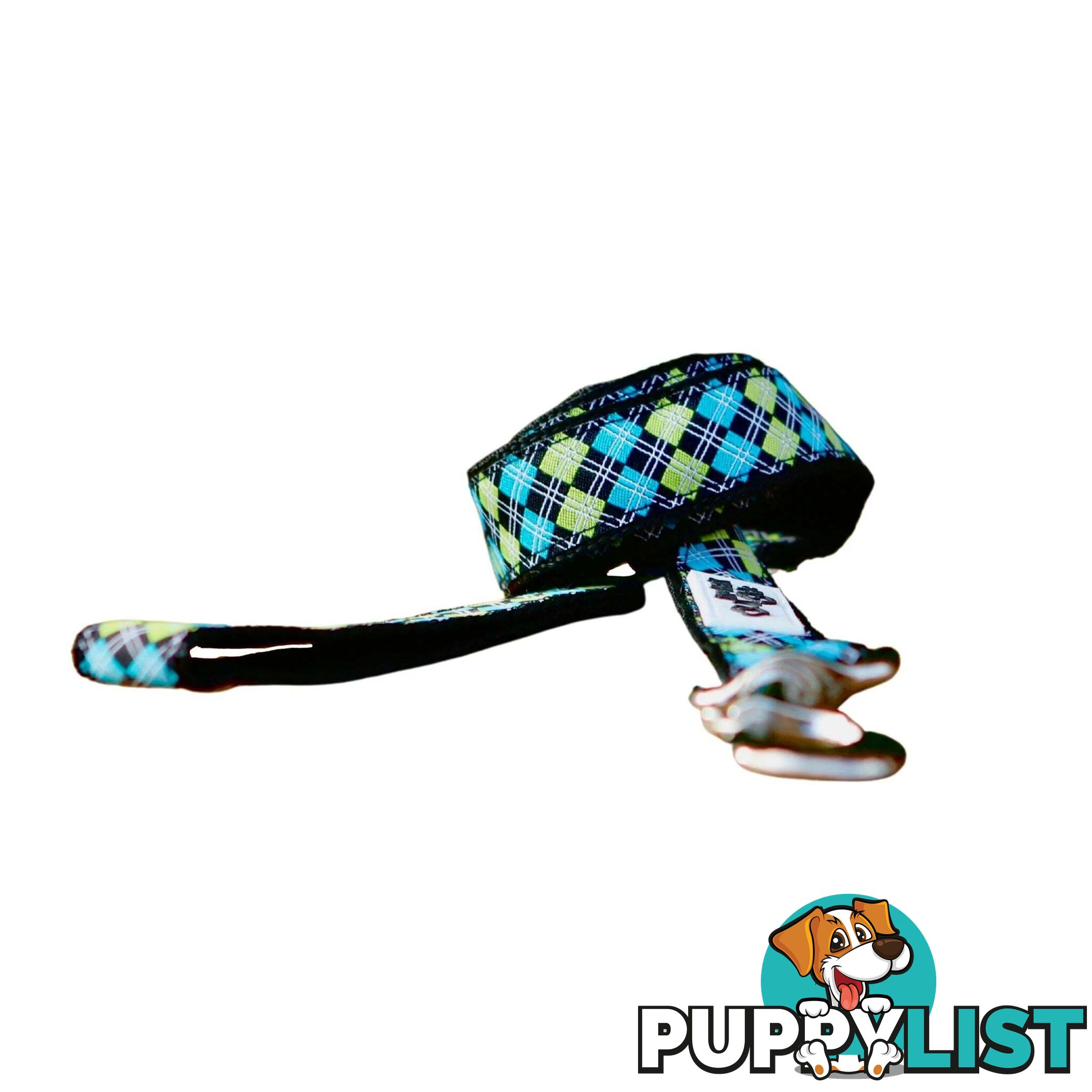 Tartan Dog Lead / Dog Leash - Hand Made by The Bark Side - TBSLDTARPNK251.5