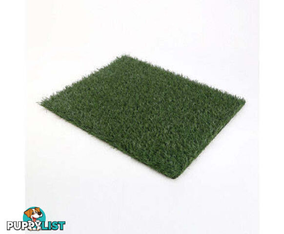 Paw Mate Grass Mat for Pet Dog Potty Tray Training Toilet 63.5cm x 38cm - V274-PET-MAT-202-X2