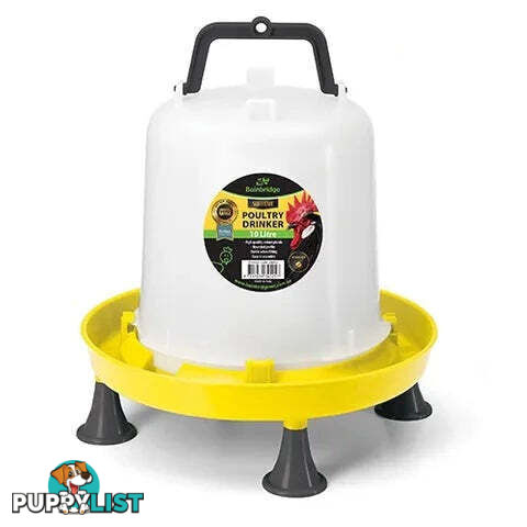 SUPREME POULTRY DRINKER WITH HANDLE - BAINBRIDGE - BB-A8092
