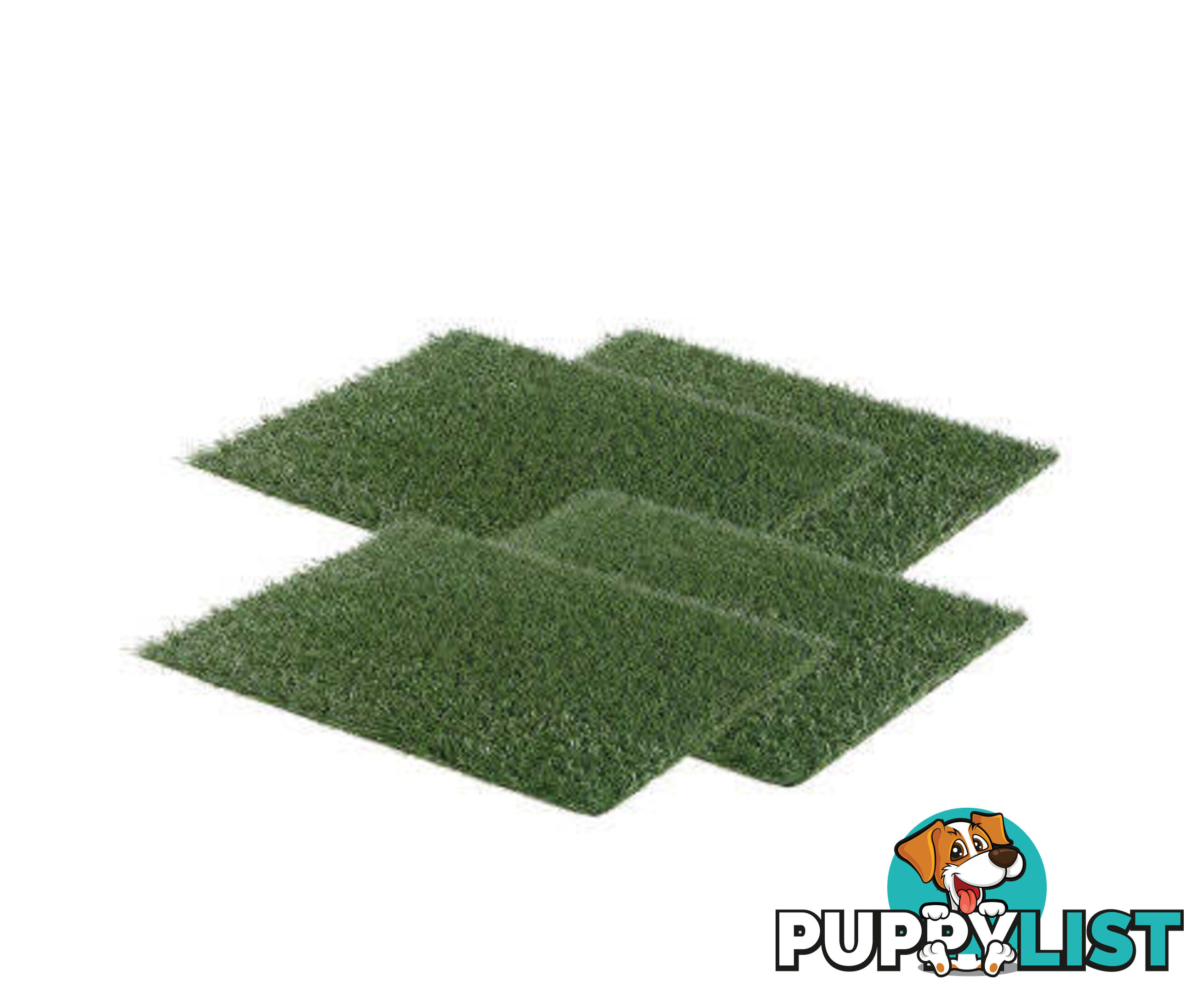 Paw Mate Grass Mat for Pet Dog Potty Tray Training Toilet 58.5cm x 46cm - V274-PET-MAT-208A