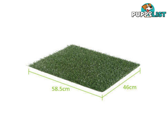 Paw Mate Grass Mat for Pet Dog Potty Tray Training Toilet 58.5cm x 46cm - V274-PET-MAT-208A