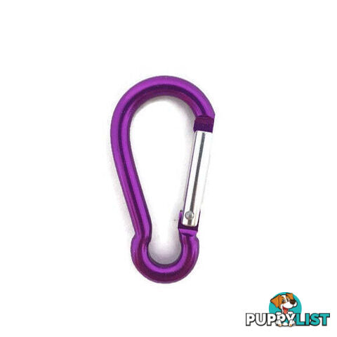 Snap Hook Carabiner - 6mm Aluminium - BNCARALUBLK