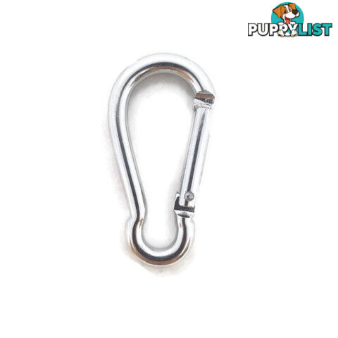Snap Hook Carabiner - 6mm Aluminium - BNCARALUBLK