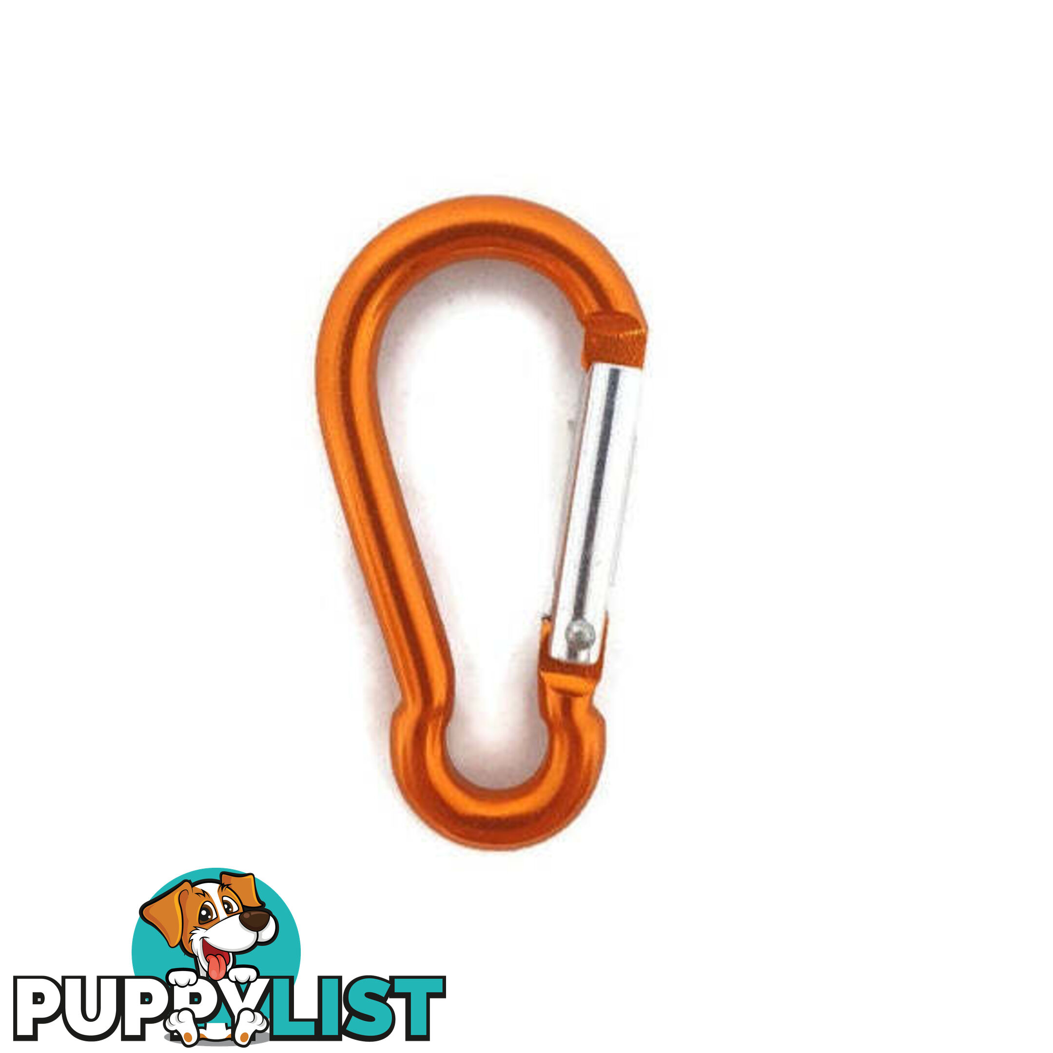 Snap Hook Carabiner - 6mm Aluminium - BNCARALUBLK
