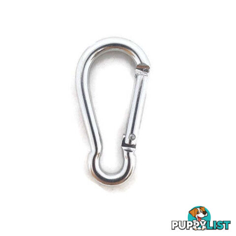 Snap Hook Carabiner - 6mm Aluminium - BNCARALUBLK