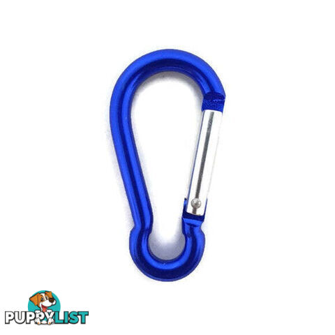 Snap Hook Carabiner - 6mm Aluminium - BNCARALUBLK