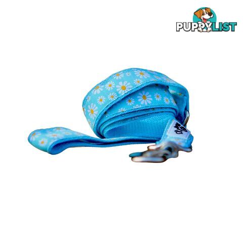 Daisy Dog Lead / Dog Leash - Hand Made by The Bark Side - TBSLDDAIPNK251.8