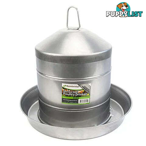STAINLESS STEEL POULTRY DRINKER - BAINBRIDGE - BB-A8050