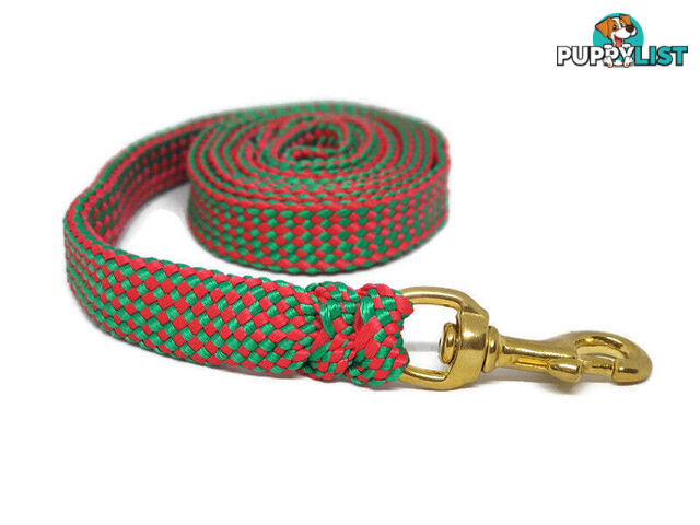 1.8m to 10m Long Dog Lead No Stitching Tough Yarnix 20mm Wide - YNXLD205SSPUR