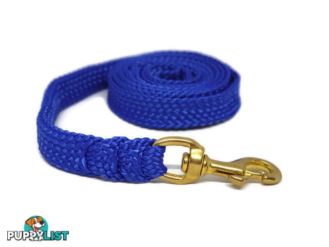 1.8m to 10m Long Dog Lead No Stitching Tough Yarnix 20mm Wide - YNXLD205SSPUR