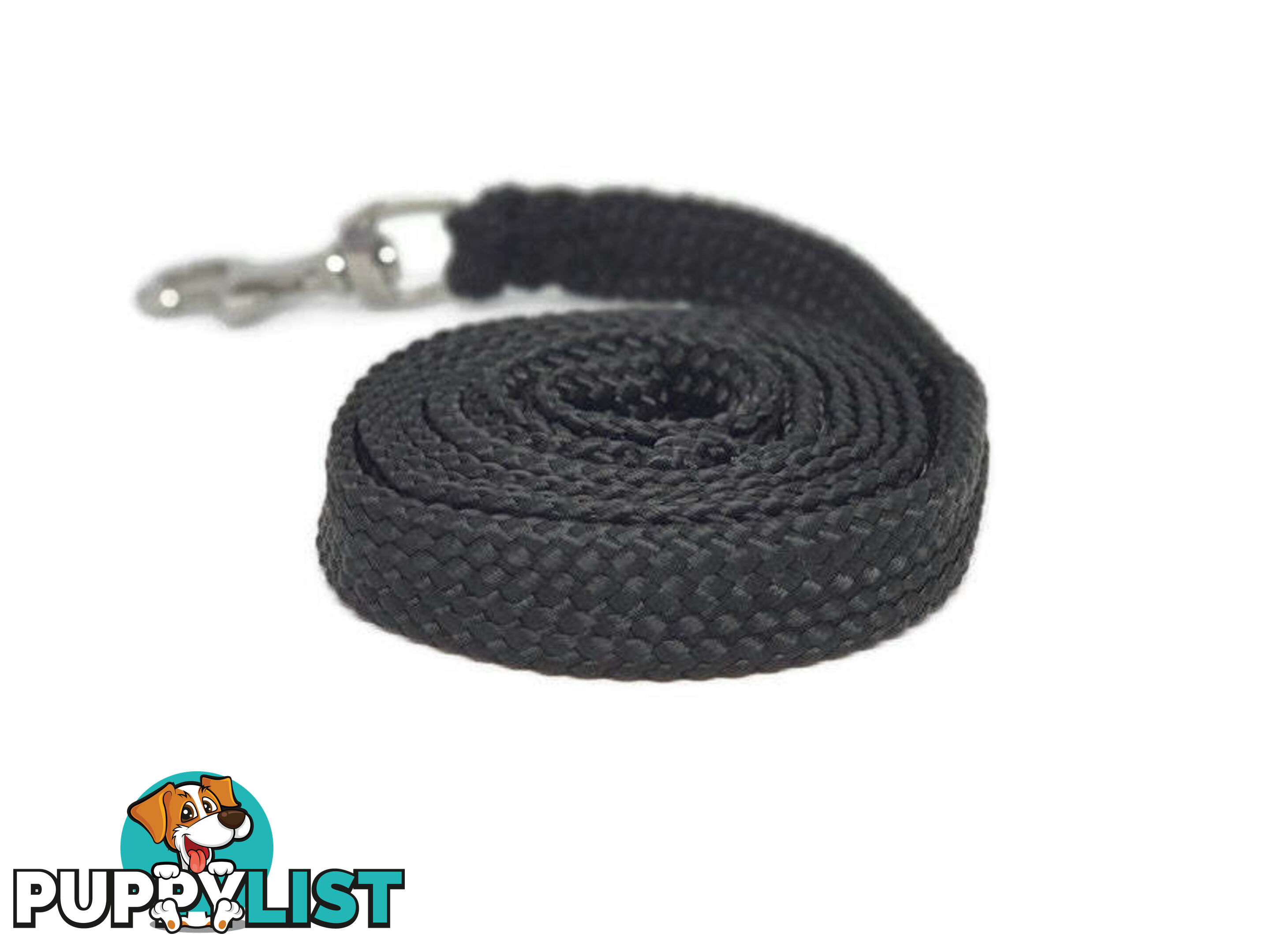 1.8m to 10m Long Dog Lead No Stitching Tough Yarnix 20mm Wide - YNXLD205SSPUR