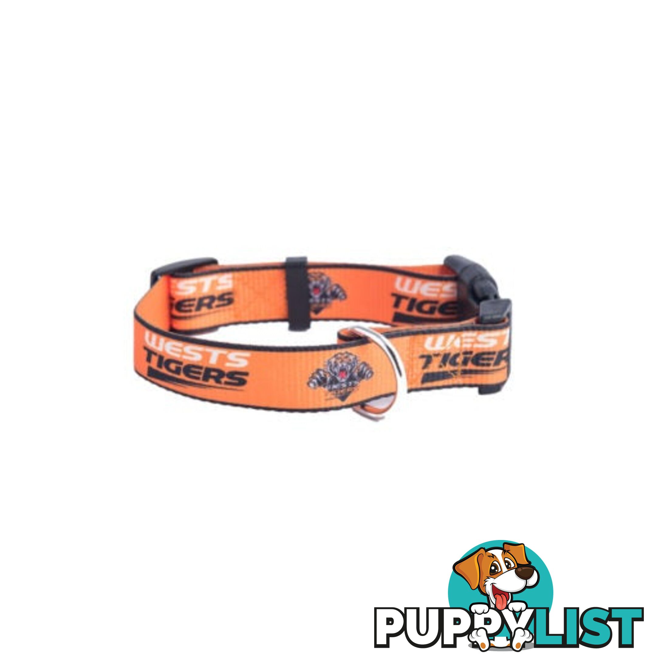 Dog Collars - NRL Footy Pets - FP-COL-M-TIT