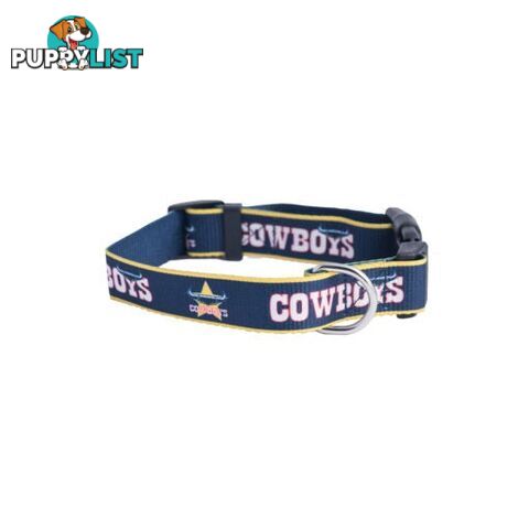 Dog Collars - NRL Footy Pets - FP-COL-M-TIT