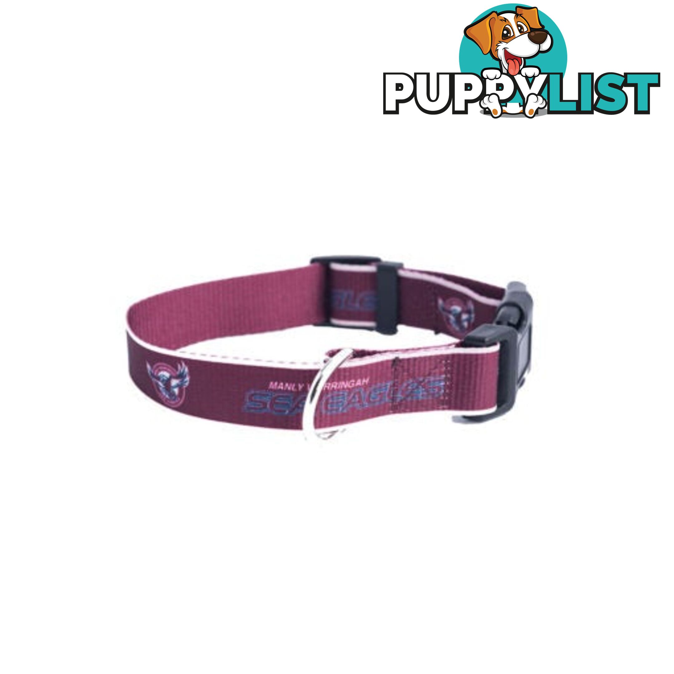 Dog Collars - NRL Footy Pets - FP-COL-M-TIT