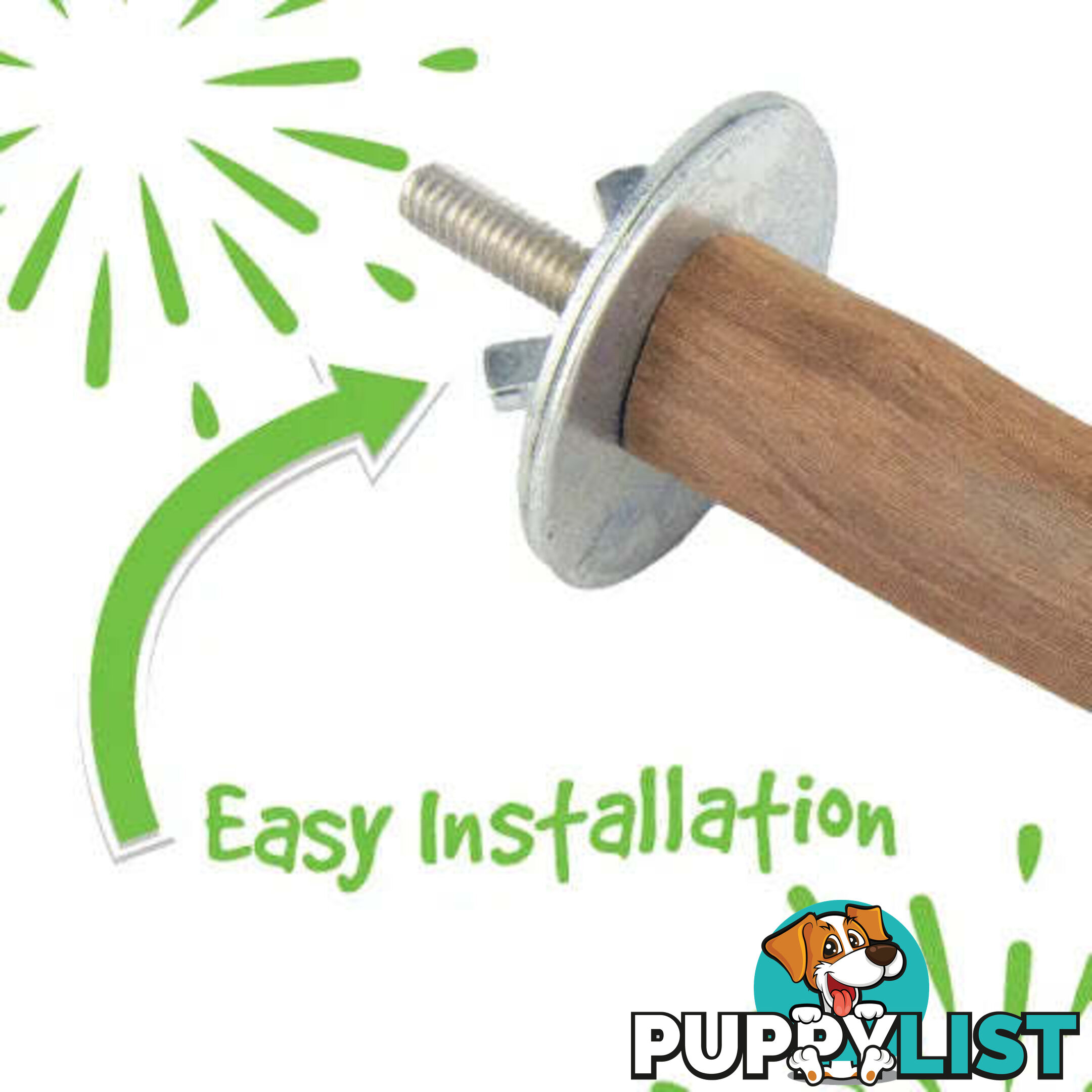 BIRD TOY PERCH - NATURAL - BAINBRIDGE - BB-A8406