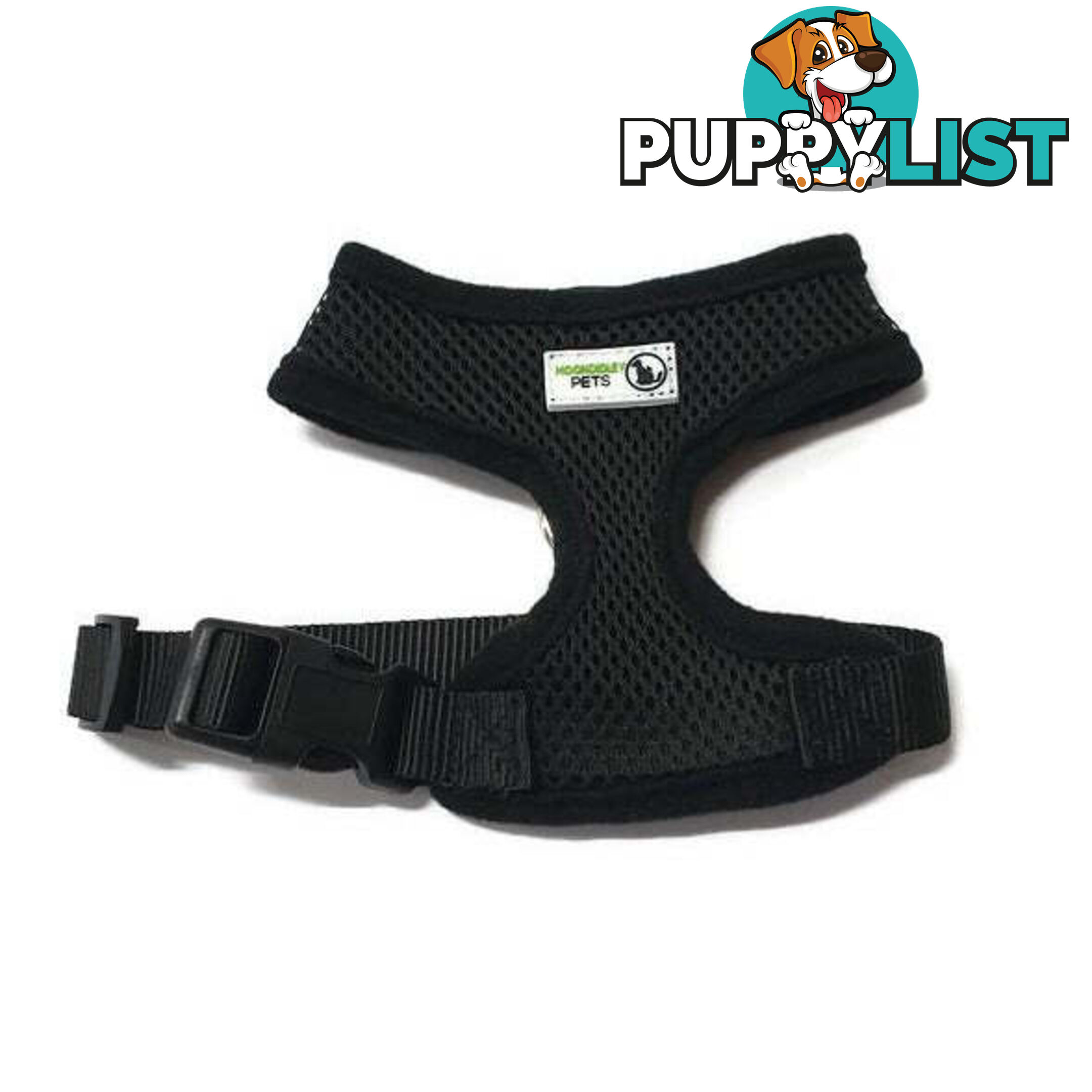 Pet Harness Soft Air Mesh Padded Adjustable  - Moondidley Pets - MDPHARMESXSNVY