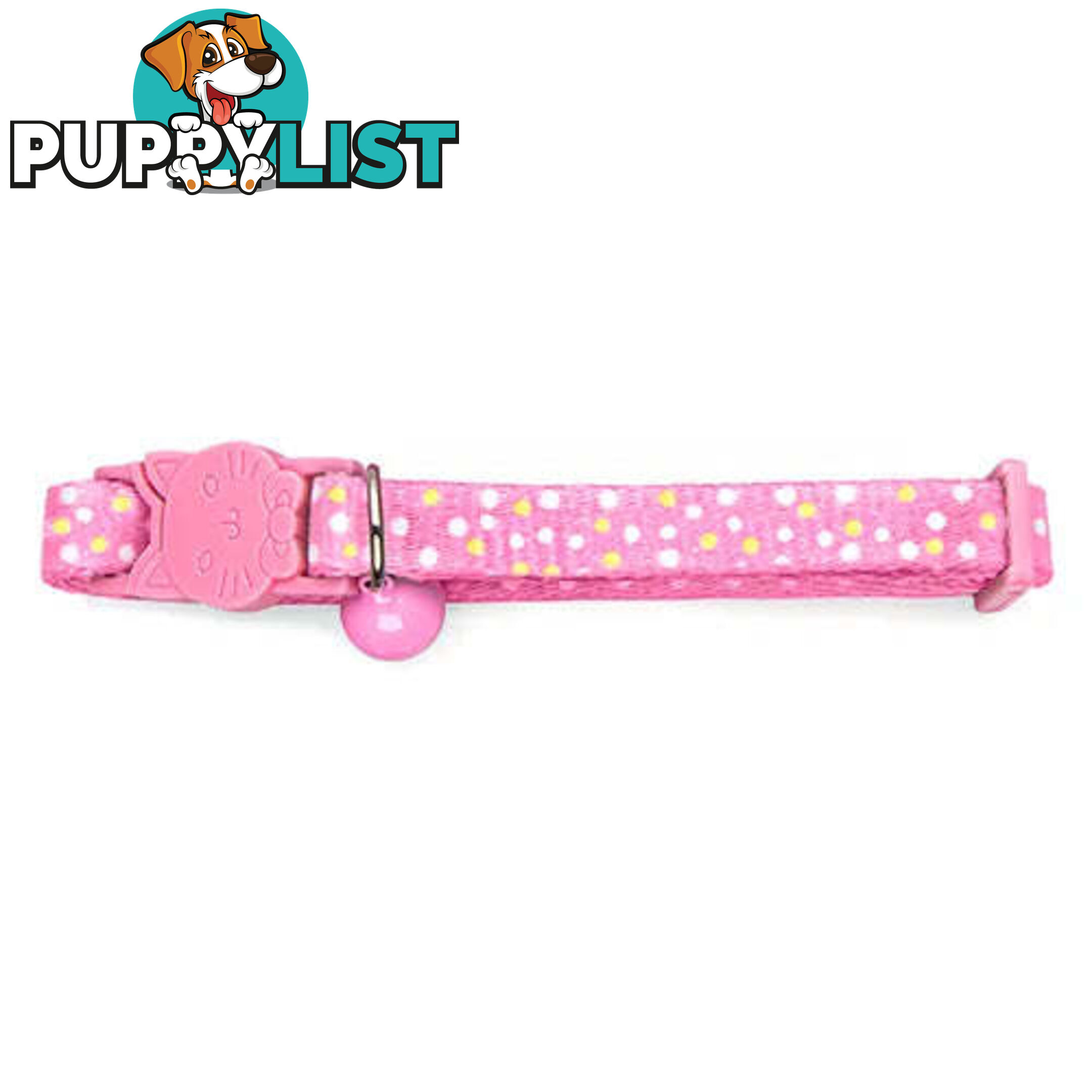 DOTTED CAT COLLAR - BAINBRIDGE - BB-A7268-BLU
