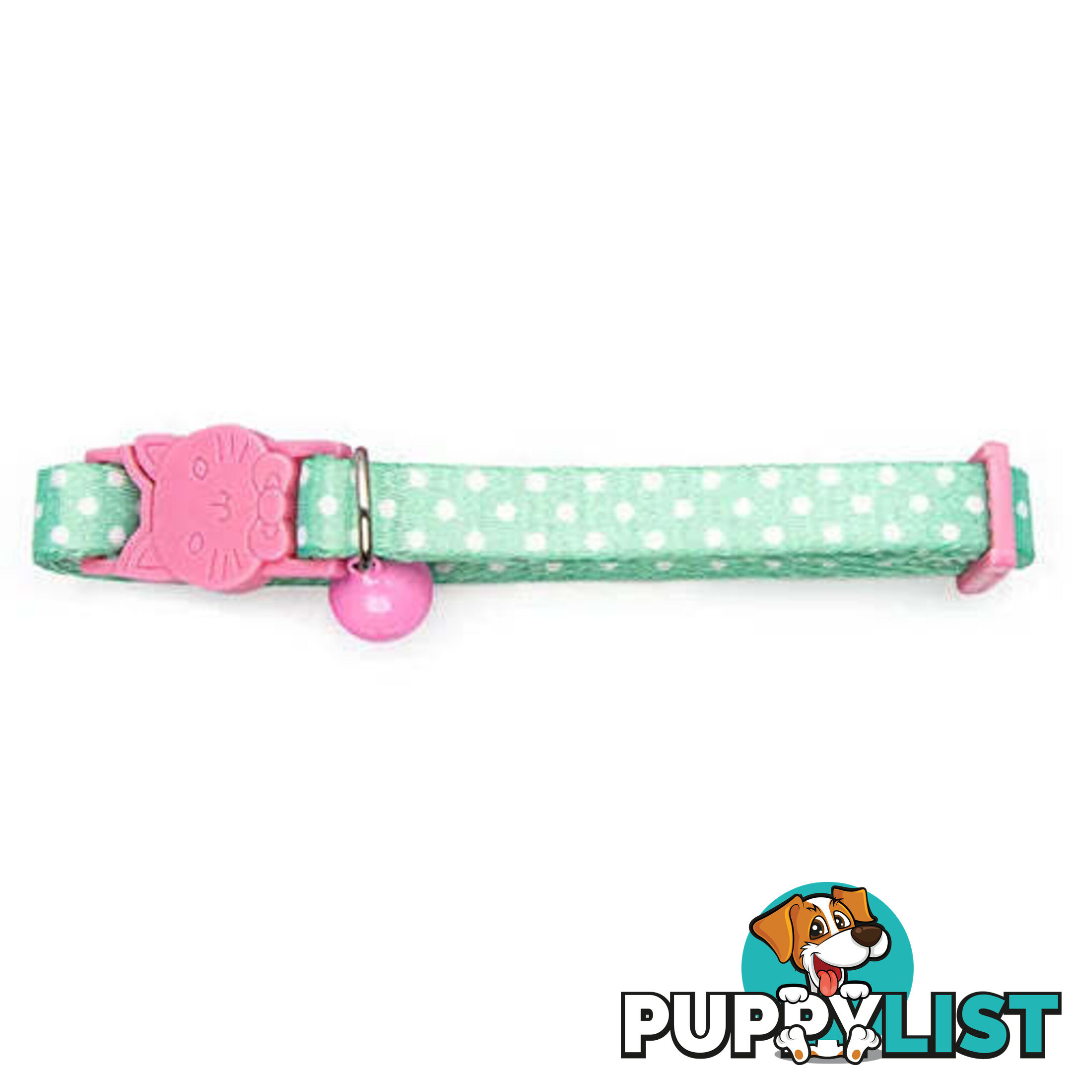 DOTTED CAT COLLAR - BAINBRIDGE - BB-A7268-BLU