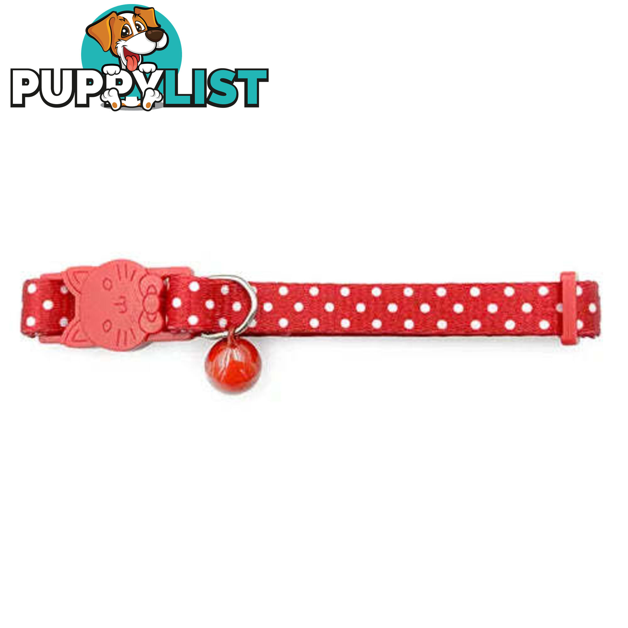 DOTTED CAT COLLAR - BAINBRIDGE - BB-A7268-BLU