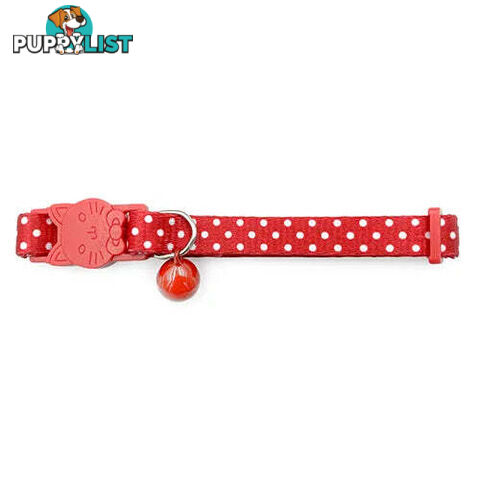 DOTTED CAT COLLAR - BAINBRIDGE - BB-A7268-BLU