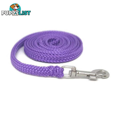 1.8m to 10m Long Dog Lead No Stitching Tough Yarnix 10mm Wide - YNXLD10-10-YEL-SS