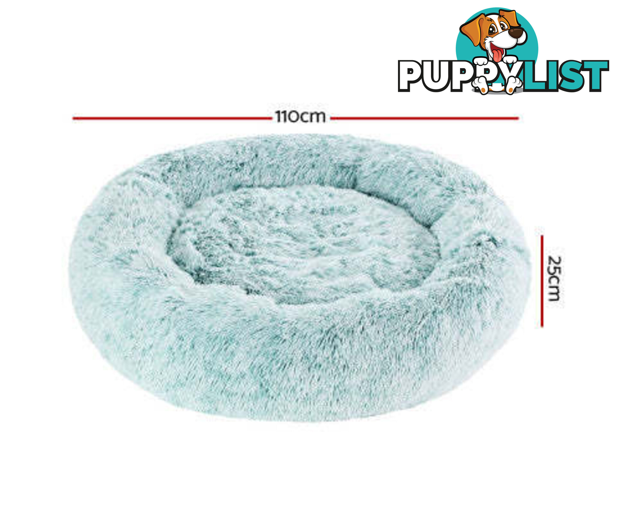 Pet Bed Dog Cat Calming Bed Sleeping Comfy Washable - PET-BED-D90-PK