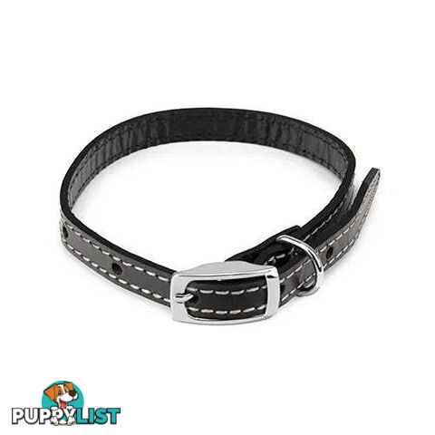 LEATHER COLLARS - BAINBRIDGE - BB-A7020-BLK