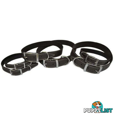 LEATHER COLLARS - BAINBRIDGE - BB-A7020-BLK