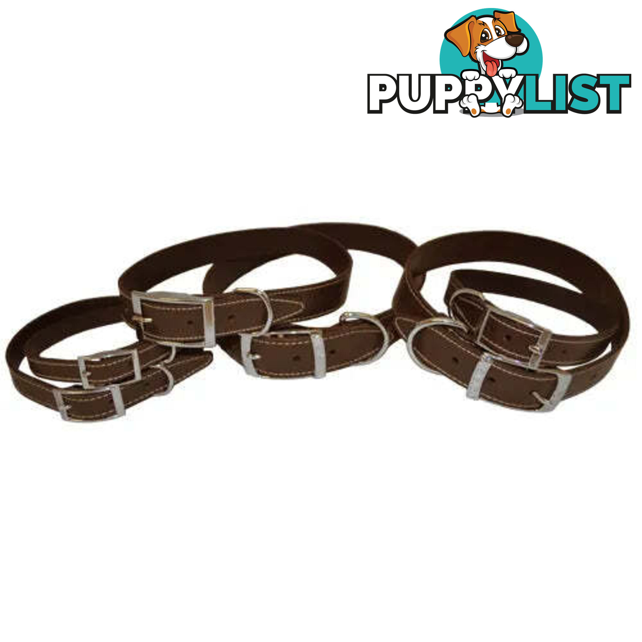 LEATHER COLLARS - BAINBRIDGE - BB-A7020-BLK