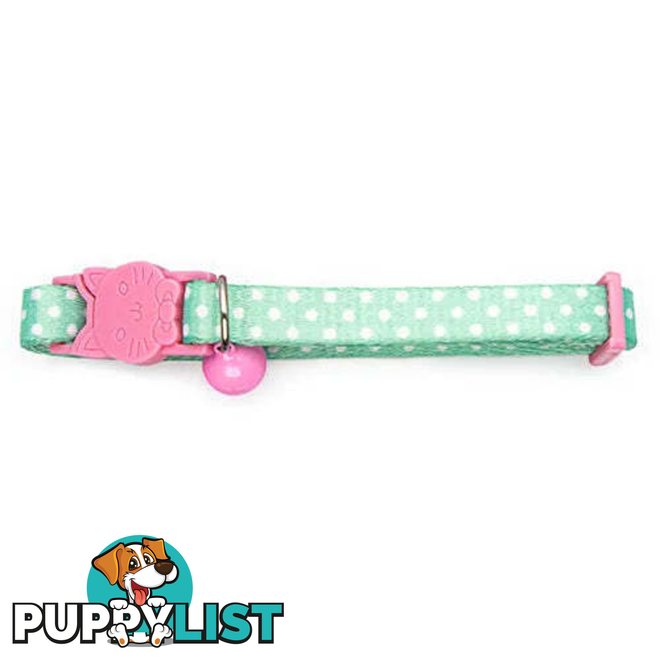 DOTTED CAT COLLAR - BAINBRIDGE - BB-A7268-PNK