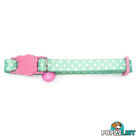 DOTTED CAT COLLAR - BAINBRIDGE - BB-A7268-PNK