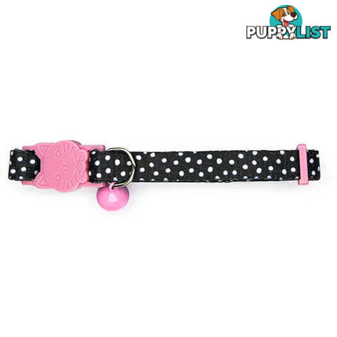DOTTED CAT COLLAR - BAINBRIDGE - BB-A7268-PNK