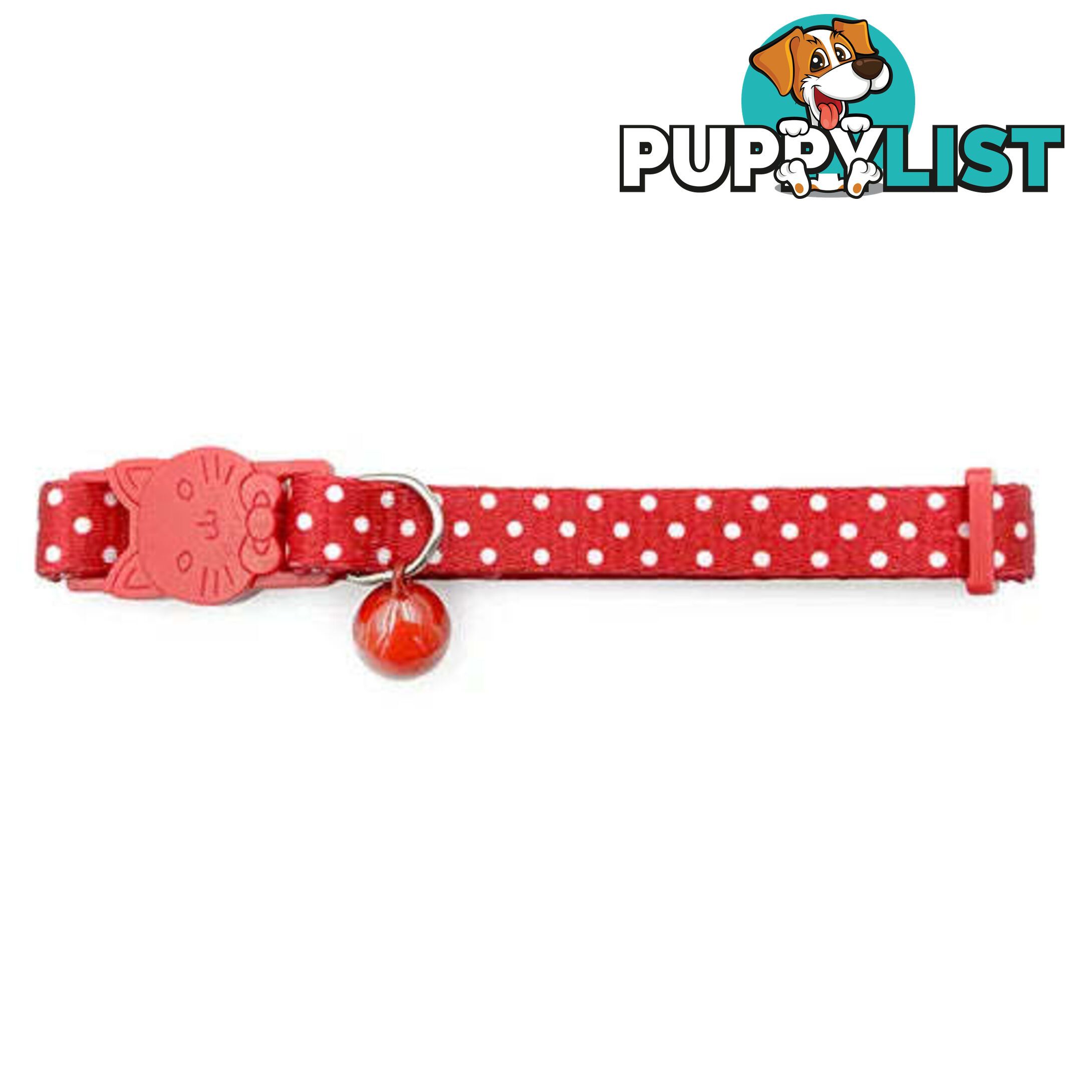 DOTTED CAT COLLAR - BAINBRIDGE - BB-A7268-PNK