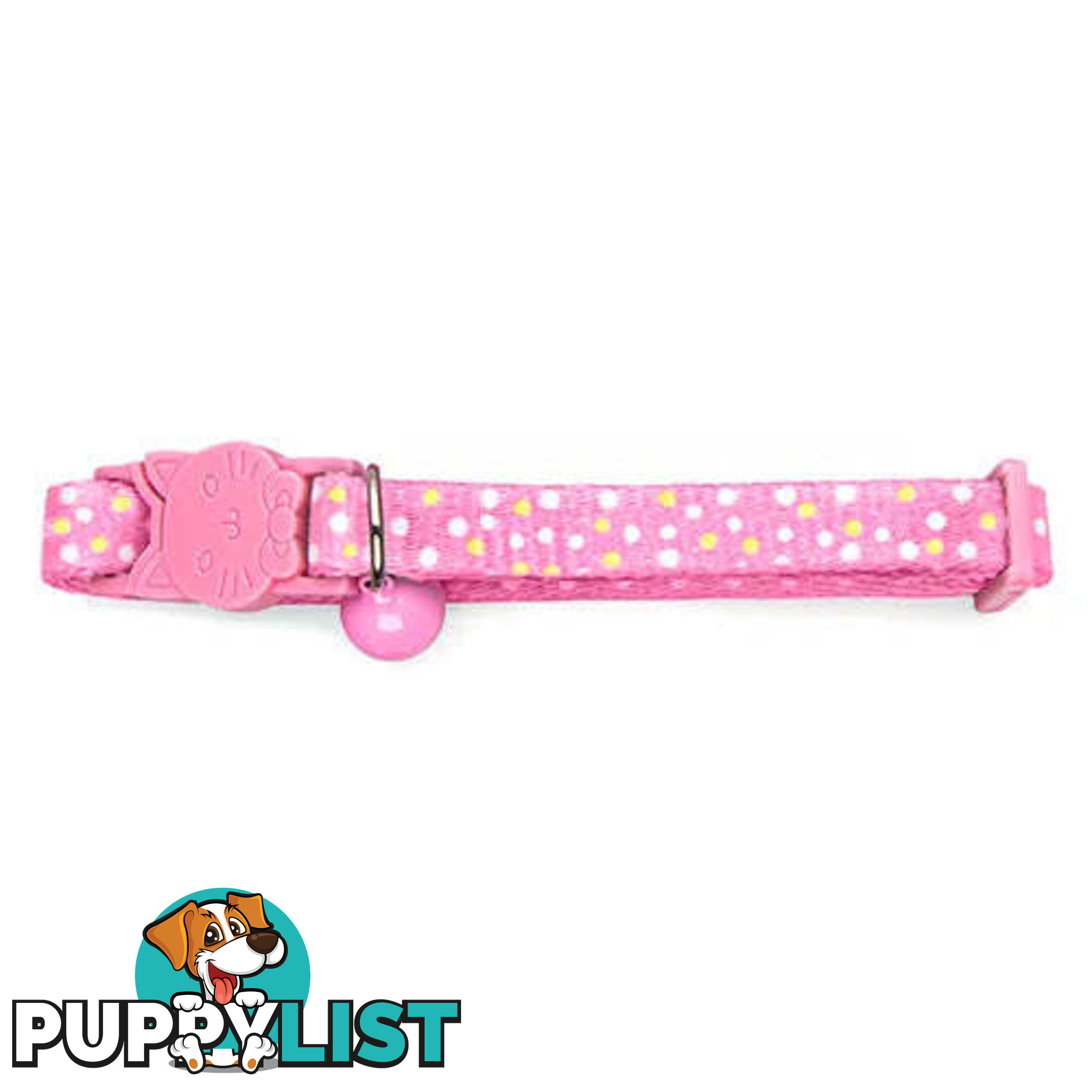 DOTTED CAT COLLAR - BAINBRIDGE - BB-A7268-PNK