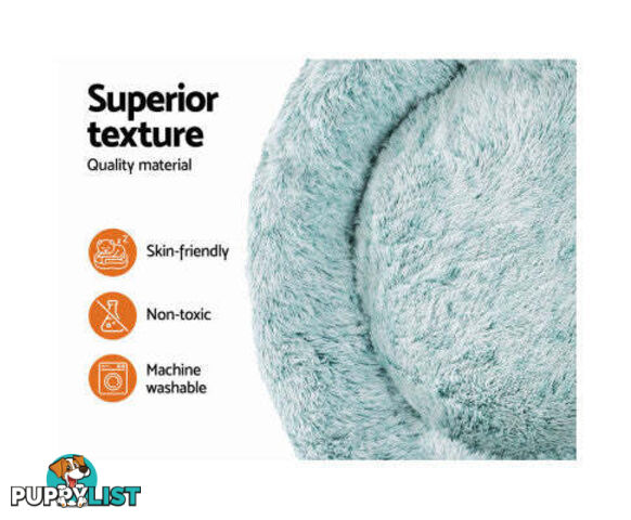 Pet Bed Dog Cat Calming Bed Sleeping Comfy Washable - PET-BED-D110-LTGR