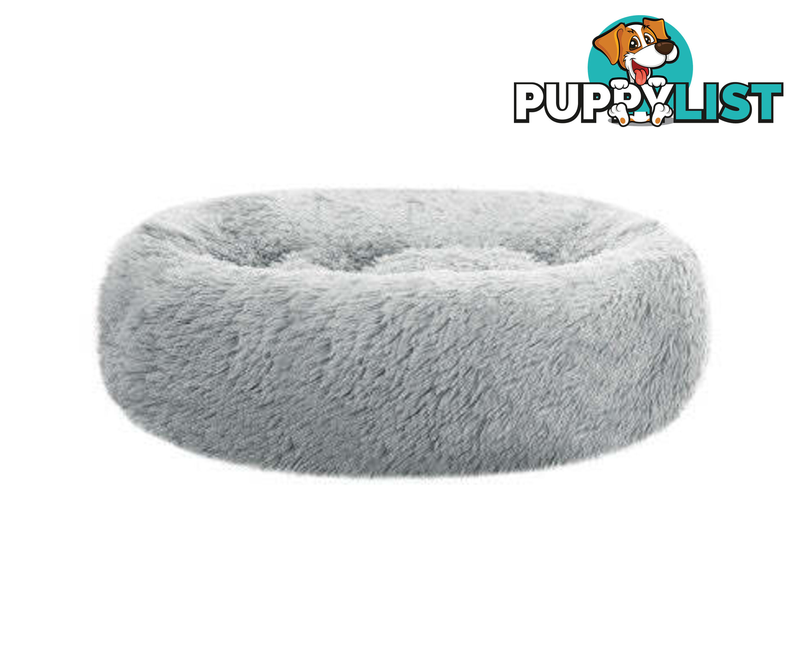 Pet Bed Dog Cat Calming Bed Sleeping Comfy Washable - PET-BED-D110-LTGR
