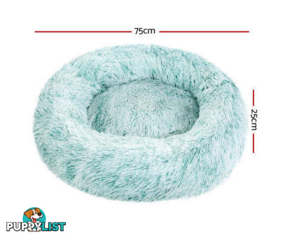 Pet Bed Dog Cat Calming Bed Sleeping Comfy Washable - PET-BED-D110-LTGR