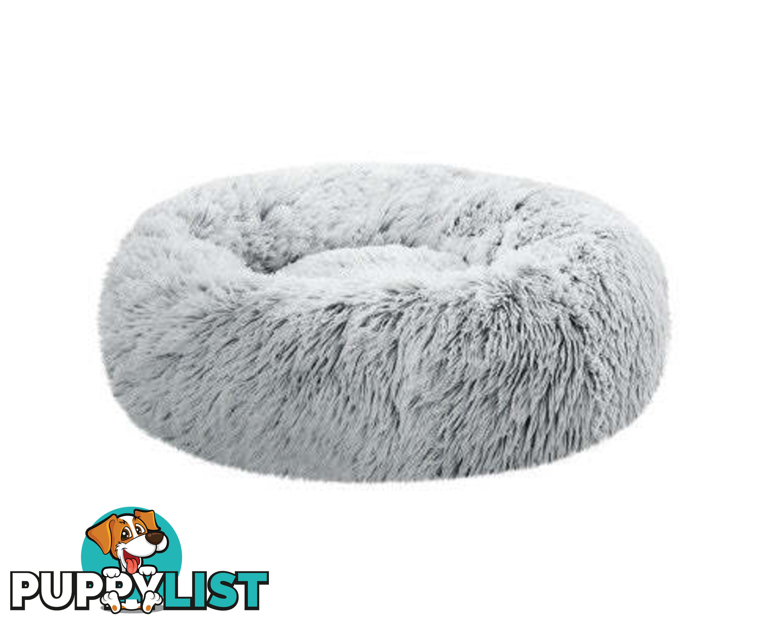 Pet Bed Dog Cat Calming Bed Sleeping Comfy Washable - PET-BED-D110-LTGR
