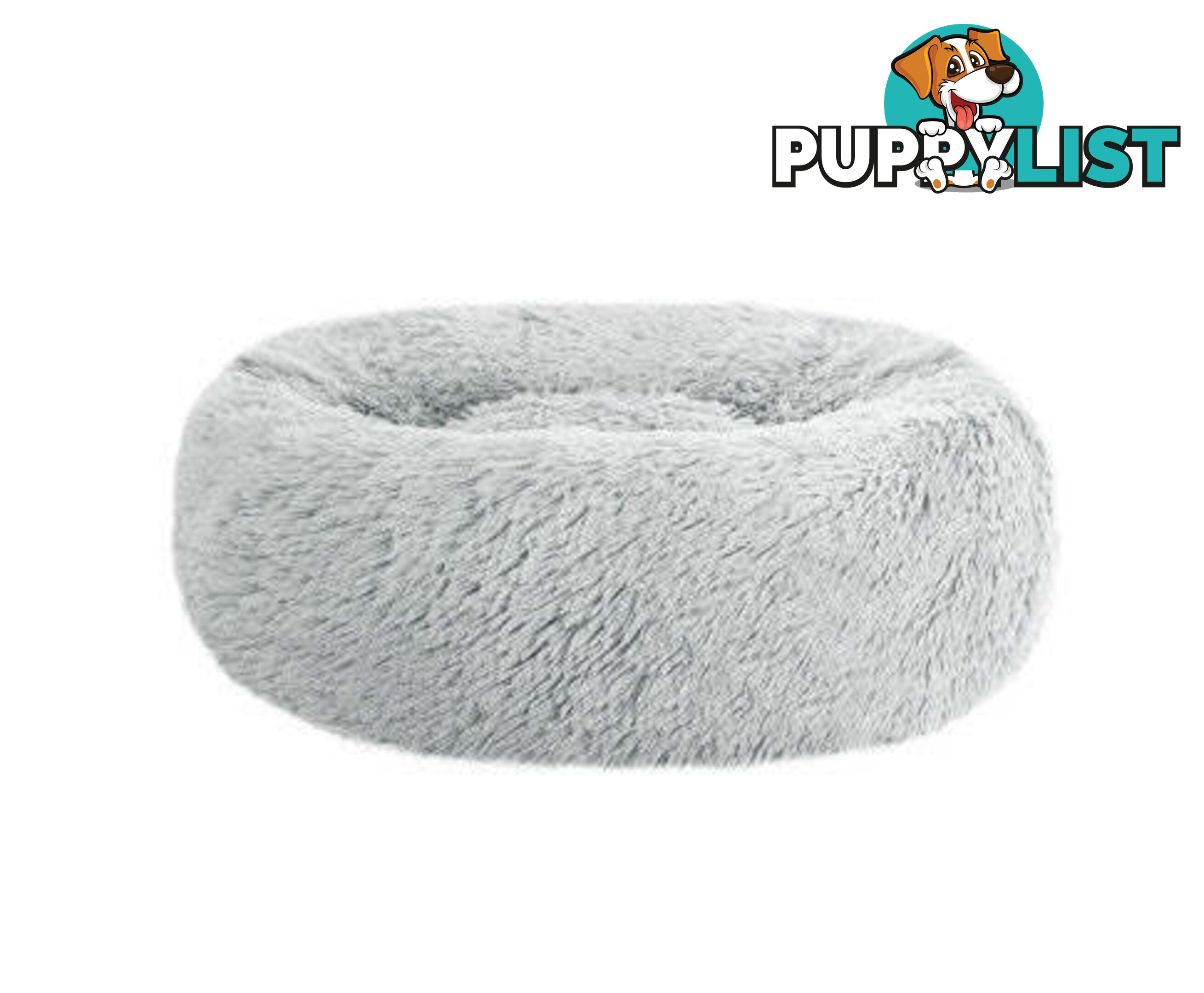 Pet Bed Dog Cat Calming Bed Sleeping Comfy Washable - PET-BED-D110-LTGR
