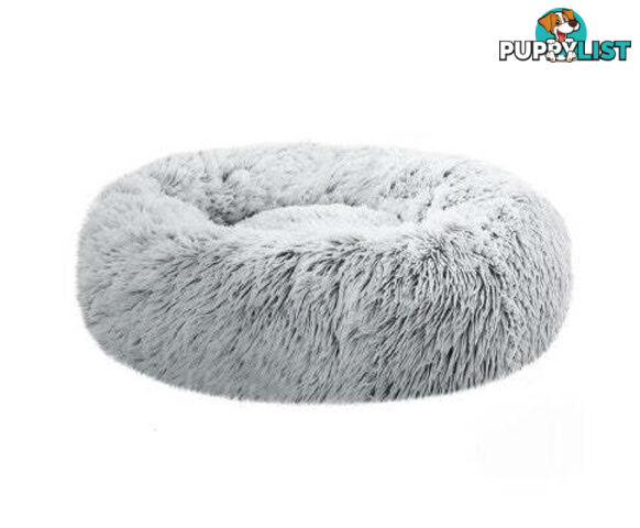 Pet Bed Dog Cat Calming Bed Sleeping Comfy Washable - PET-BED-D110-LTGR
