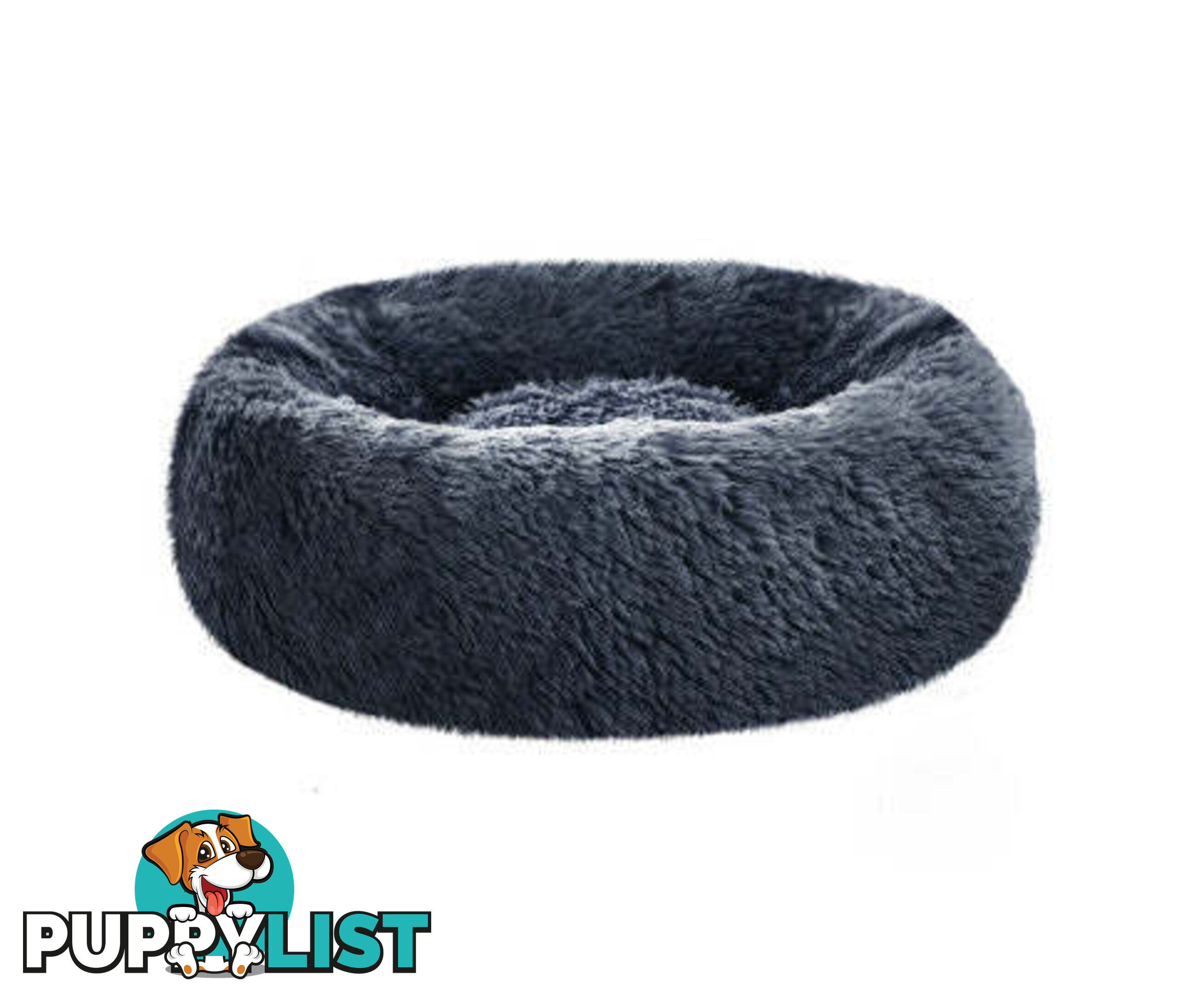 Pet Bed Dog Cat Calming Bed Sleeping Comfy Washable - PET-BED-D110-LTGR