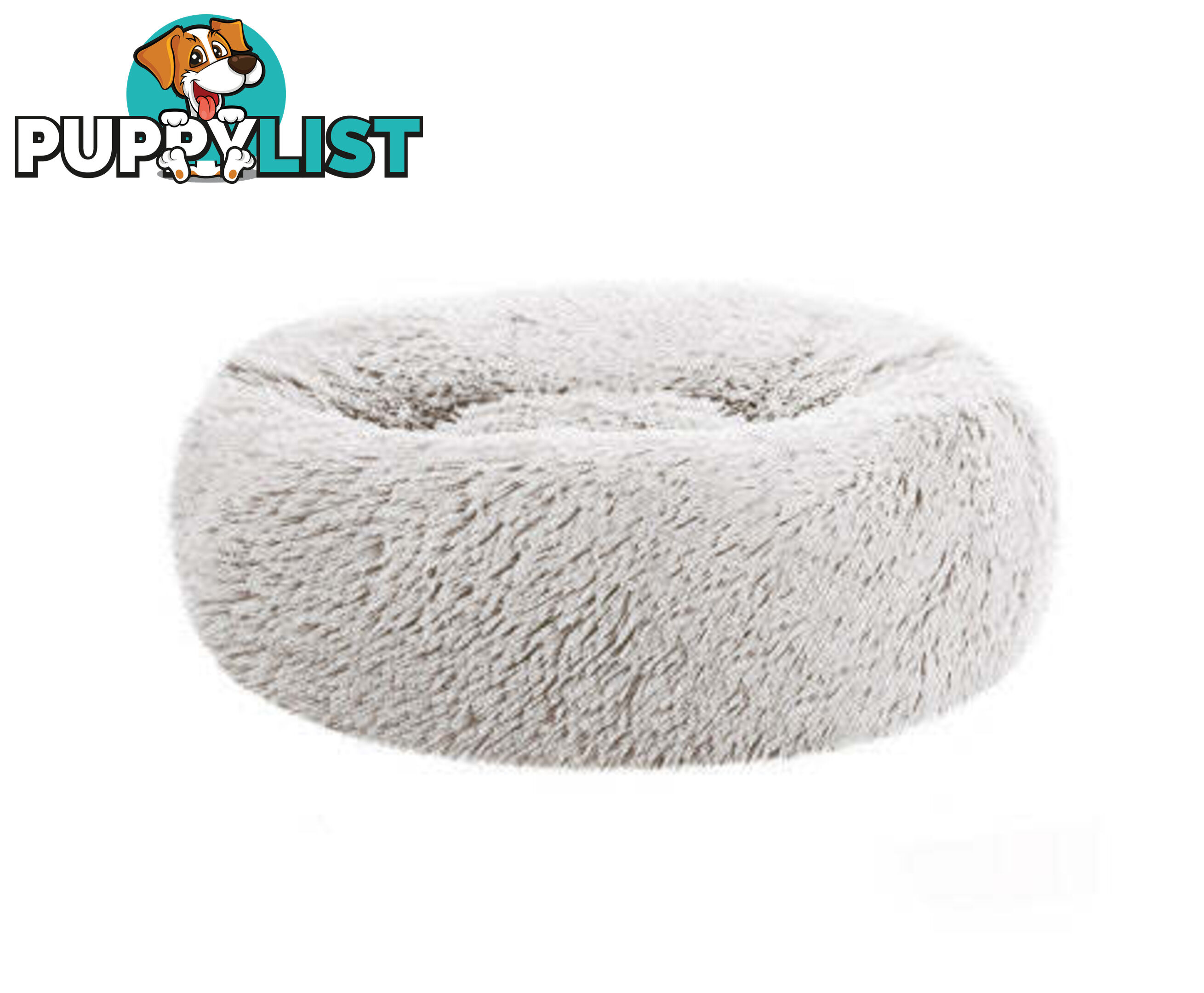 Pet Bed Dog Cat Calming Bed Sleeping Comfy Washable - PET-BED-D110-LTGR