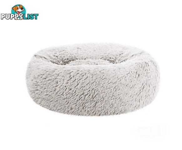 Pet Bed Dog Cat Calming Bed Sleeping Comfy Washable - PET-BED-D110-LTGR