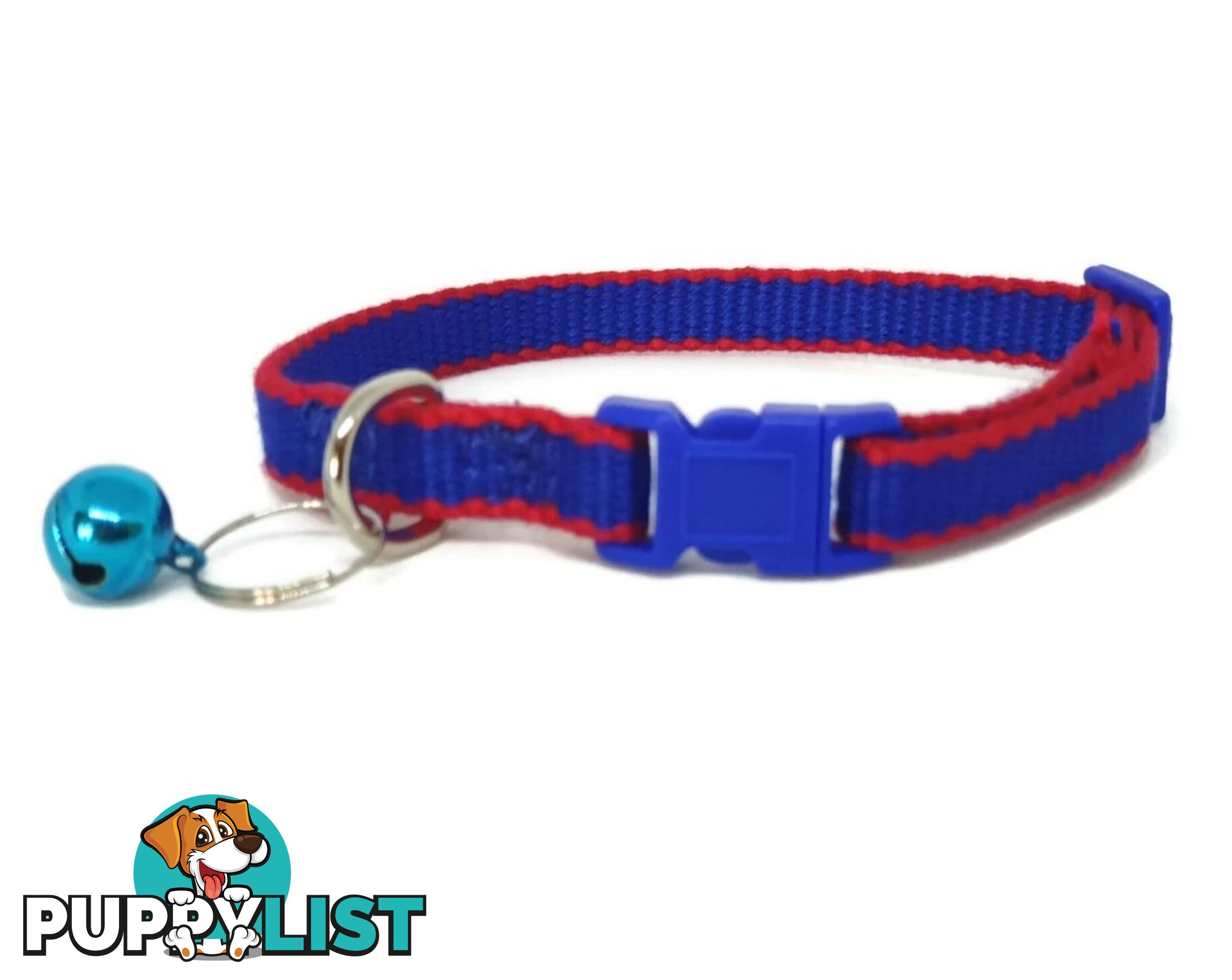 100% Pure Bamboo Fibre Cat Collar Plastic Buckle - Moondidley Pets - MDPCOLCATBRN